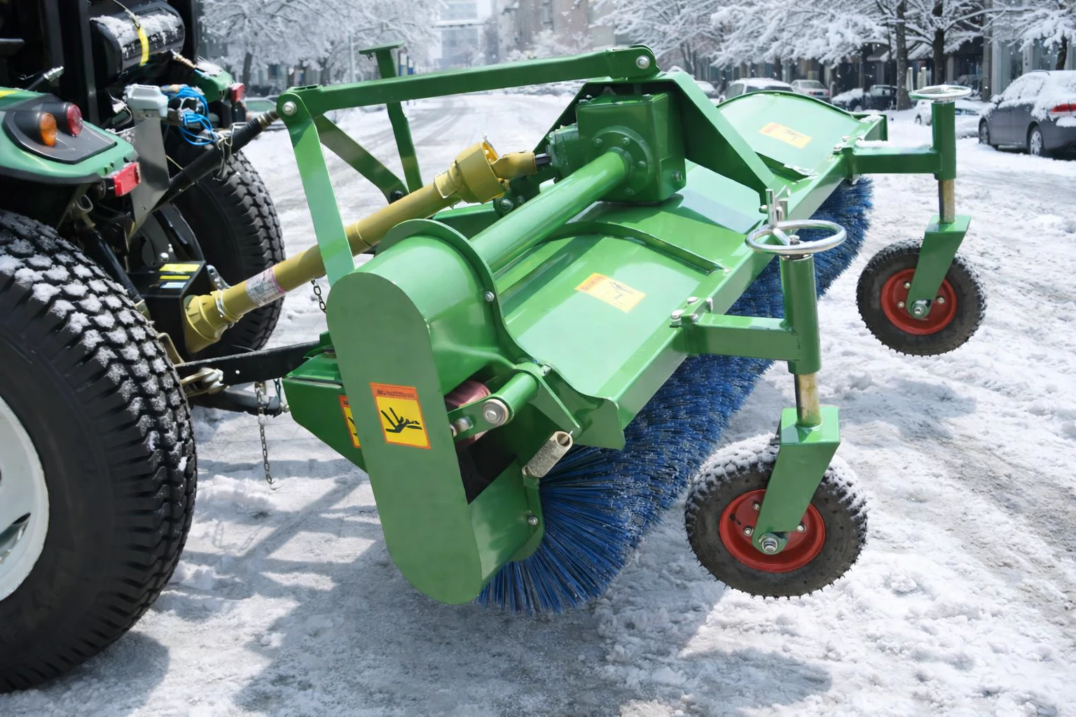 Hayrake PTO shaft in field application